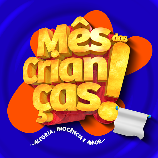 Selo 3D – 578 - MES DAS CRIANÇAS - 01